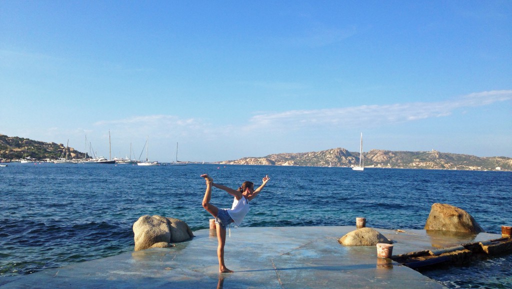 Reiseblog Flashpacking Yoga am Meer