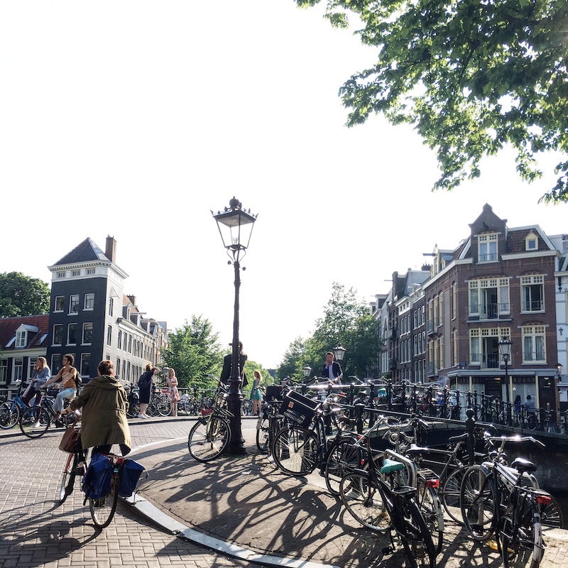 Leidseplein Radweg Amsterdam