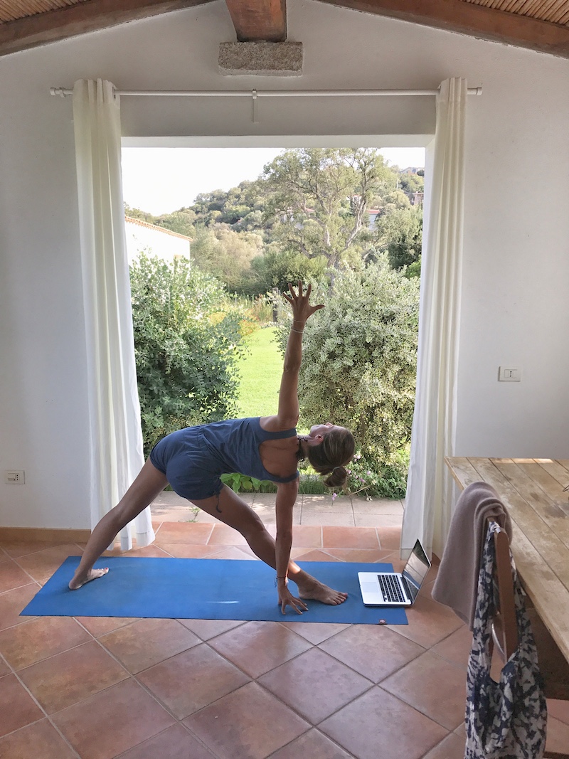 Yoga im Urlaub Sardinien 2