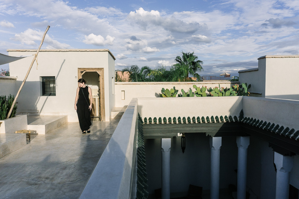 Dachterrasse Marrakesch